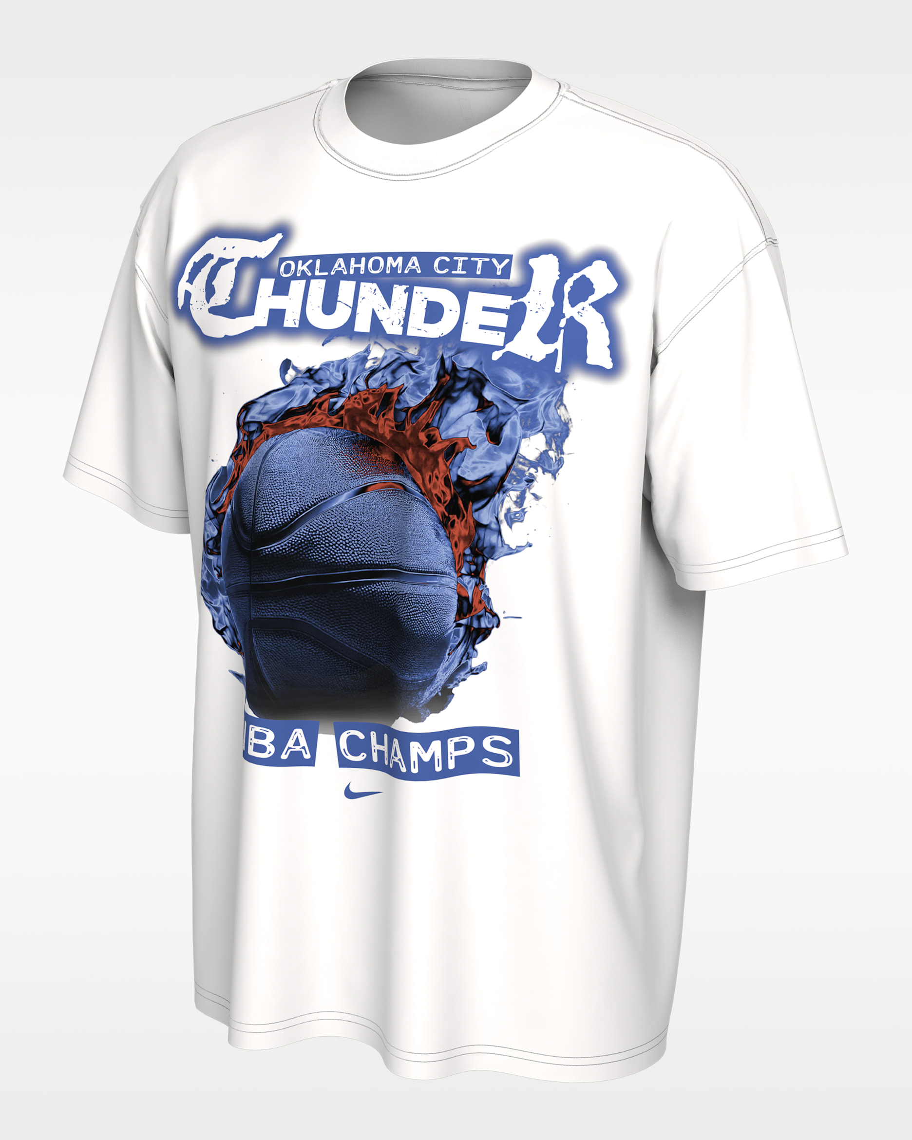 Oklahoma City Thunder Nike NBA Parade T-Shirt. Nike.com